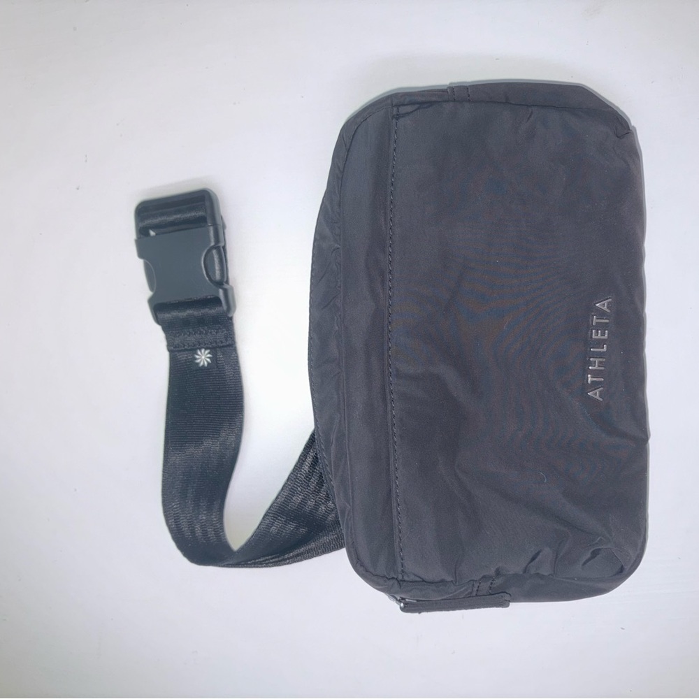 Athleta All About Crossbody Belt Bag Black - Picture 11 of 13